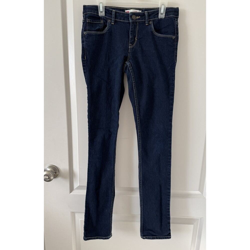 PANTS GIRLS Levi’s 711 Skinny blue Jeans Girls Sz I6reg